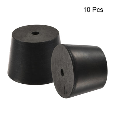 Harfington Rubber Tapered Plug with Hole Powder Coating, Painting, Plating, Sandblasting