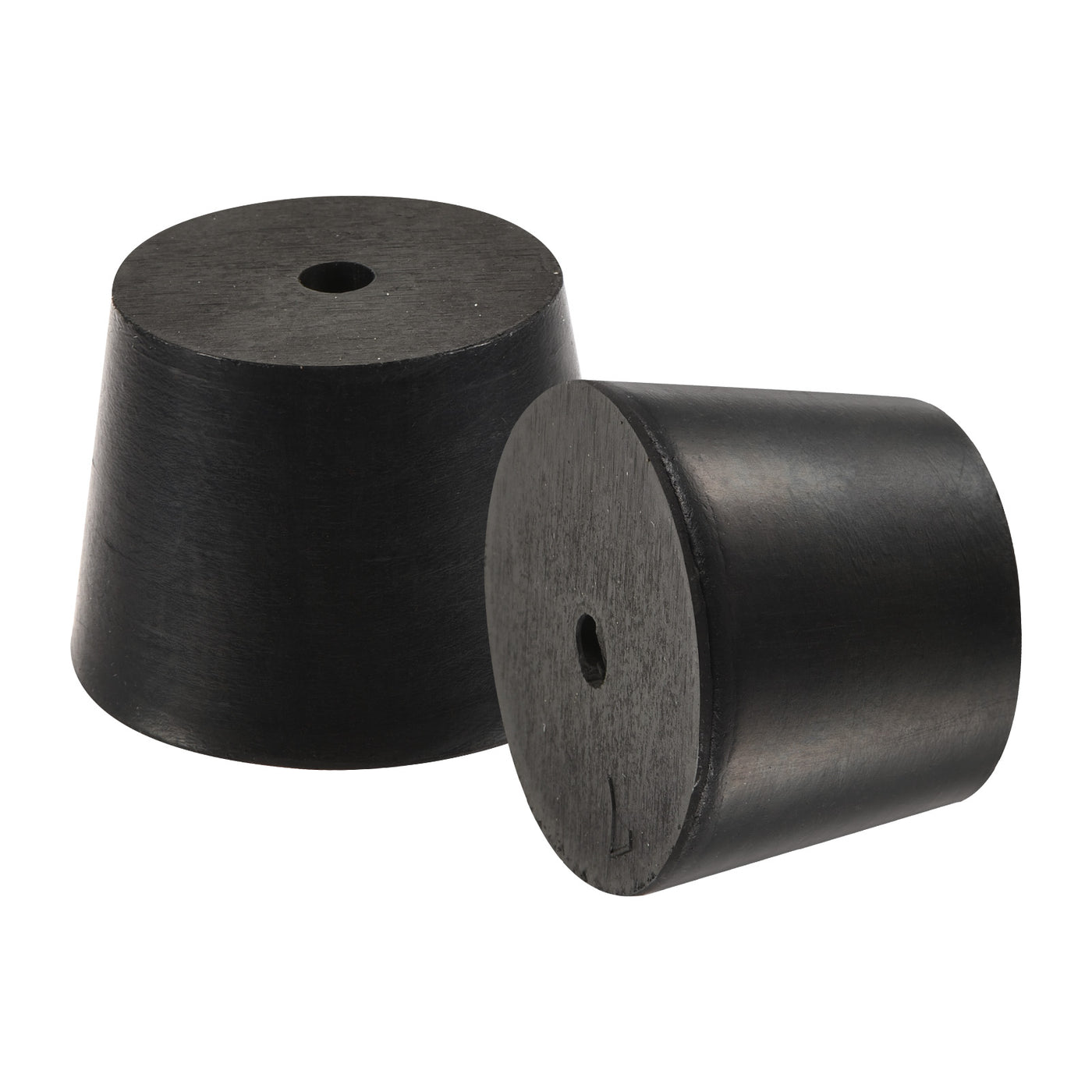 Harfington Rubber Tapered Plug with Hole Powder Coating, Painting, Plating, Sandblasting