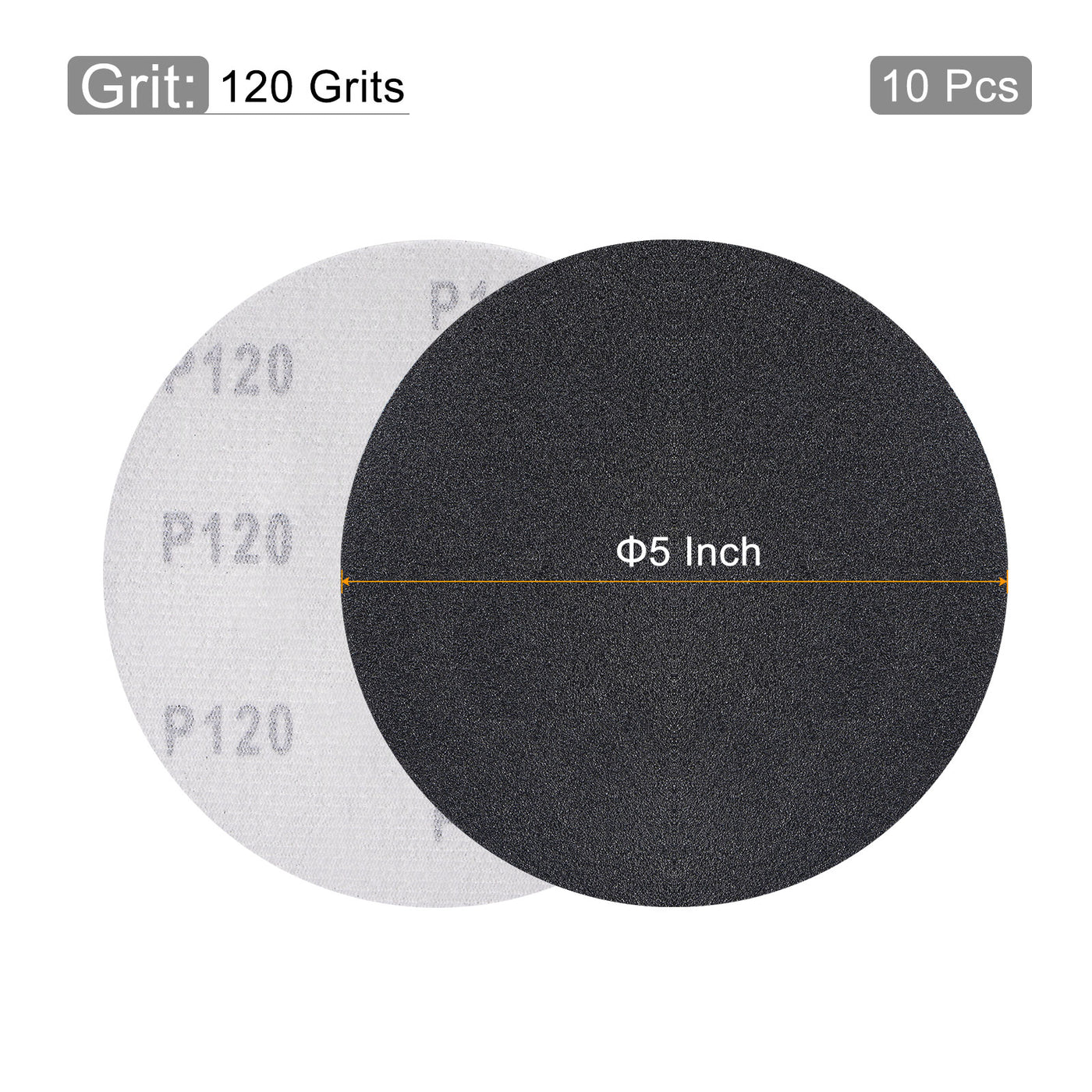 Harfington Round Silicon Hook and Loop Wet/Dry Sanding Disc