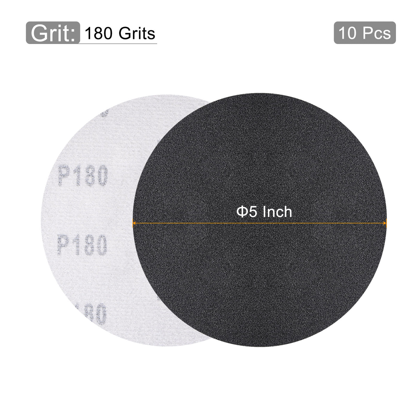 Harfington Round Silicon Hook and Loop Wet/Dry Sanding Disc