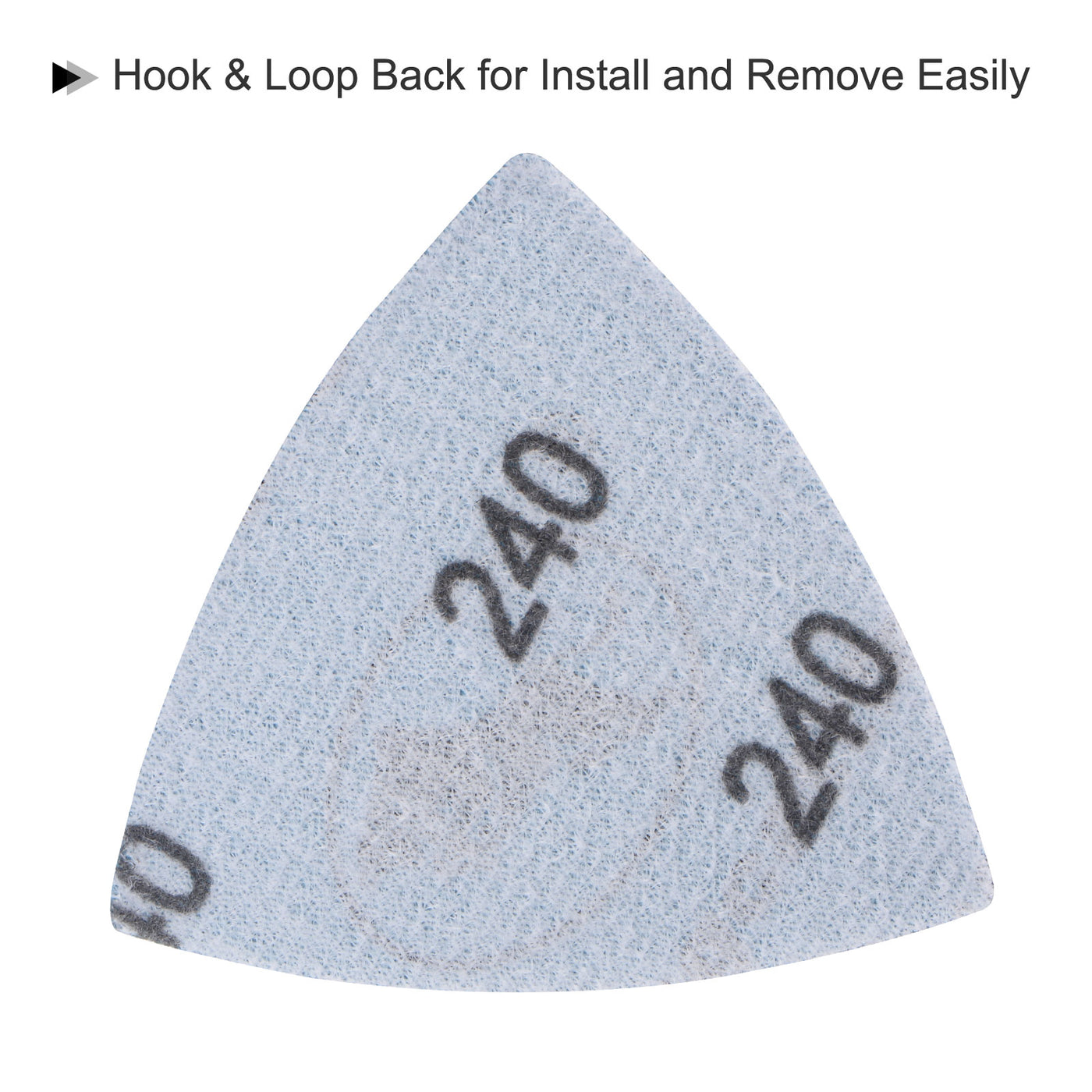 Harfington Triangle Sandpapers Pad Hook and Loop Backed