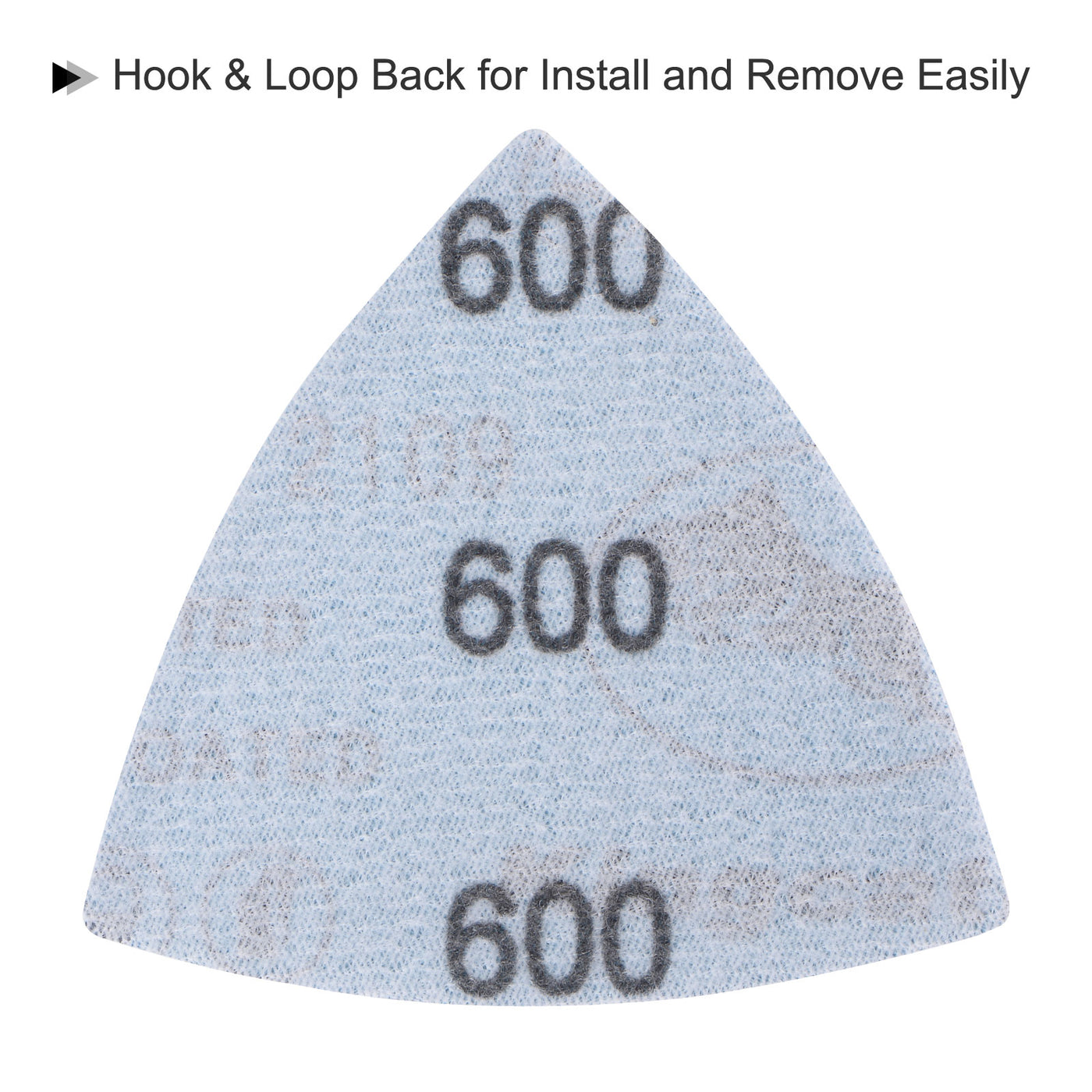Harfington Triangle Sandpapers Pad Hook and Loop Backed