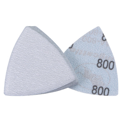 Harfington Triangle Sandpaper Pads Hook Loop Backed
