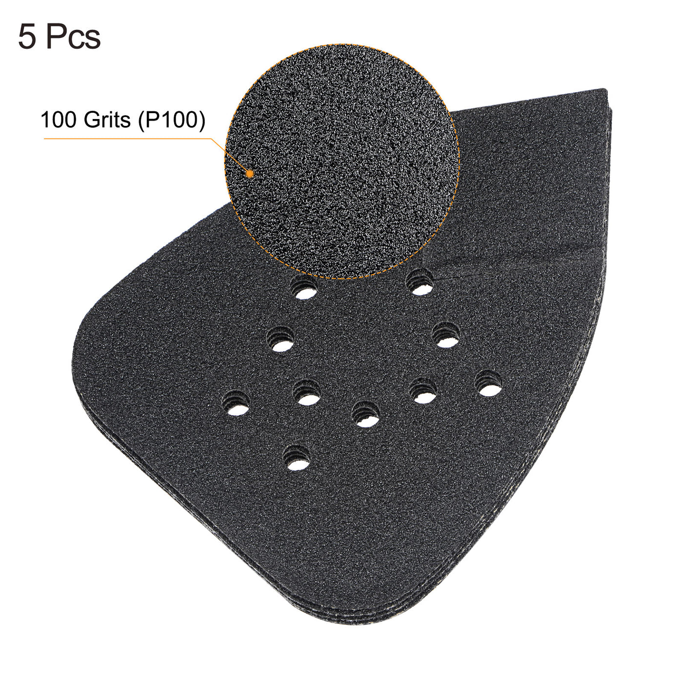 Harfington Detail Sandpapers Hook Loop Pads Reversible Tip