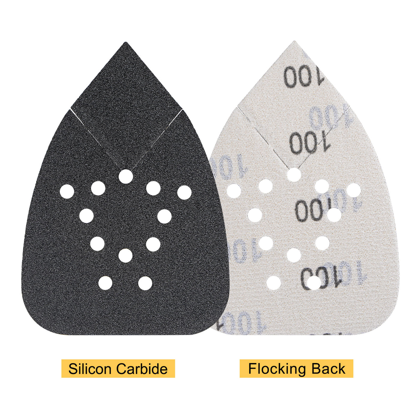 Harfington Detail Sandpapers Hook Loop Pads Reversible Tip