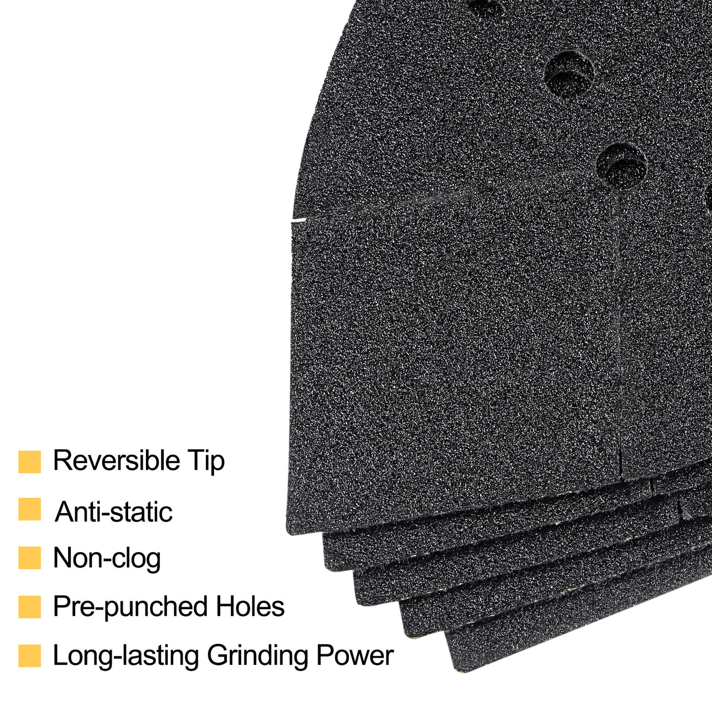 Harfington Detail Sandpapers Hook Loop Pads Reversible Tip