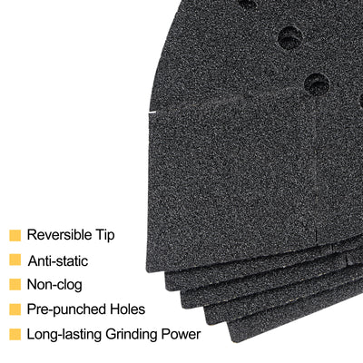 Harfington Detail Sandpapers Hook Loop Pads Reversible Tip