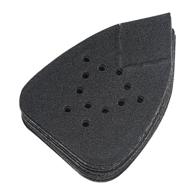 Harfington 12 holes 5.3inch Hook Loop Reversible Tip Sandpapers