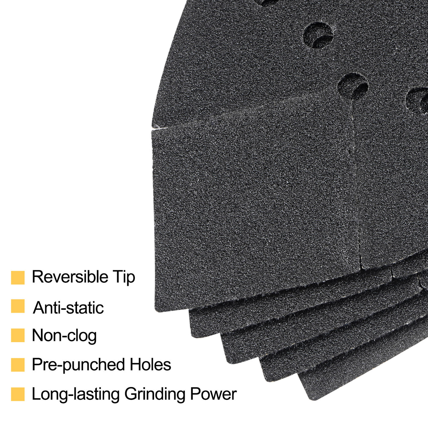 Harfington Detail Sandpapers Hook Loop Pads Reversible Tip
