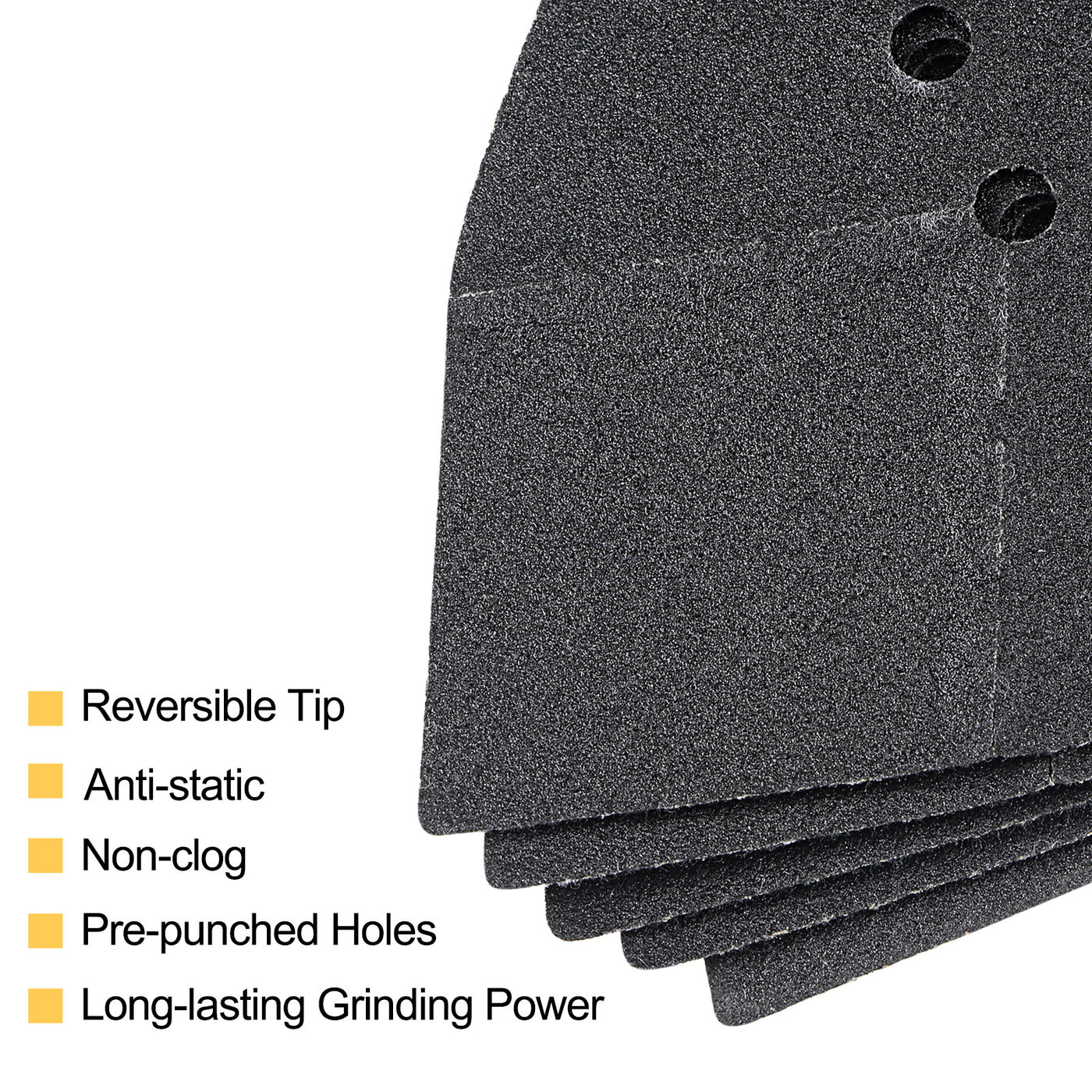 Harfington Detail Sandpapers Hook Loop Pads Reversible Tip