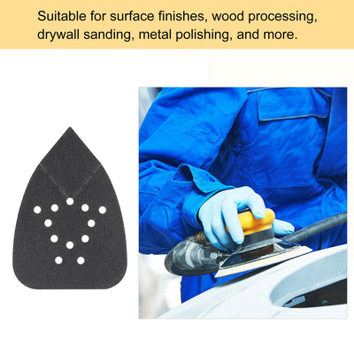 Harfington Detail Sandpapers Hook Loop Pads Reversible Tip