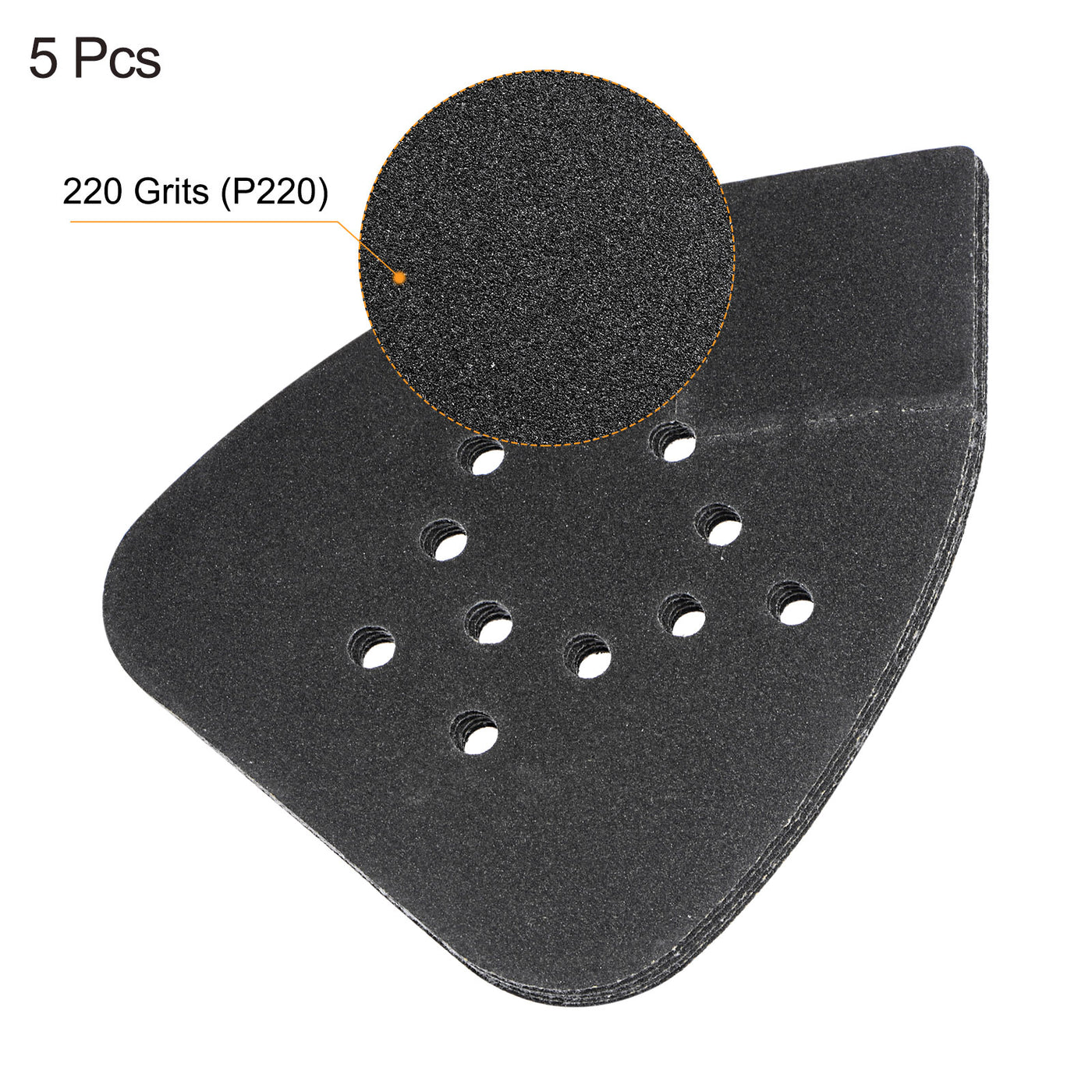 Harfington Detail Sandpapers Hook Loop Pads Reversible Tip