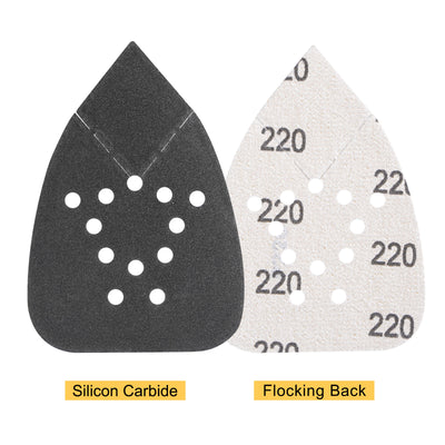 Harfington Detail Sandpapers Hook Loop Pads Reversible Tip
