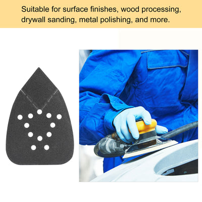 Harfington Detail Sandpapers Hook Loop Pads Reversible Tip