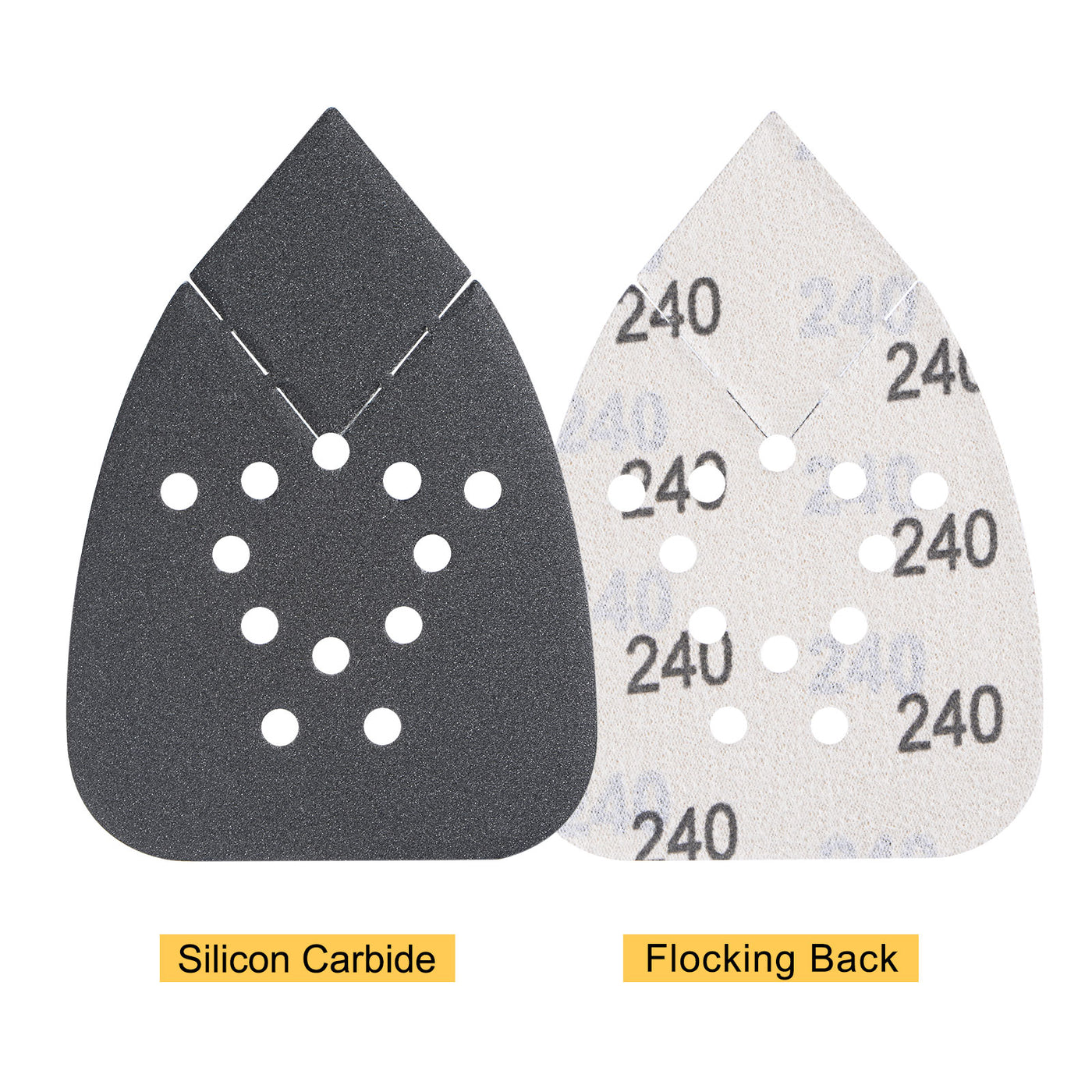 Harfington Detail Sandpapers Hook Loop Pads Reversible Tip