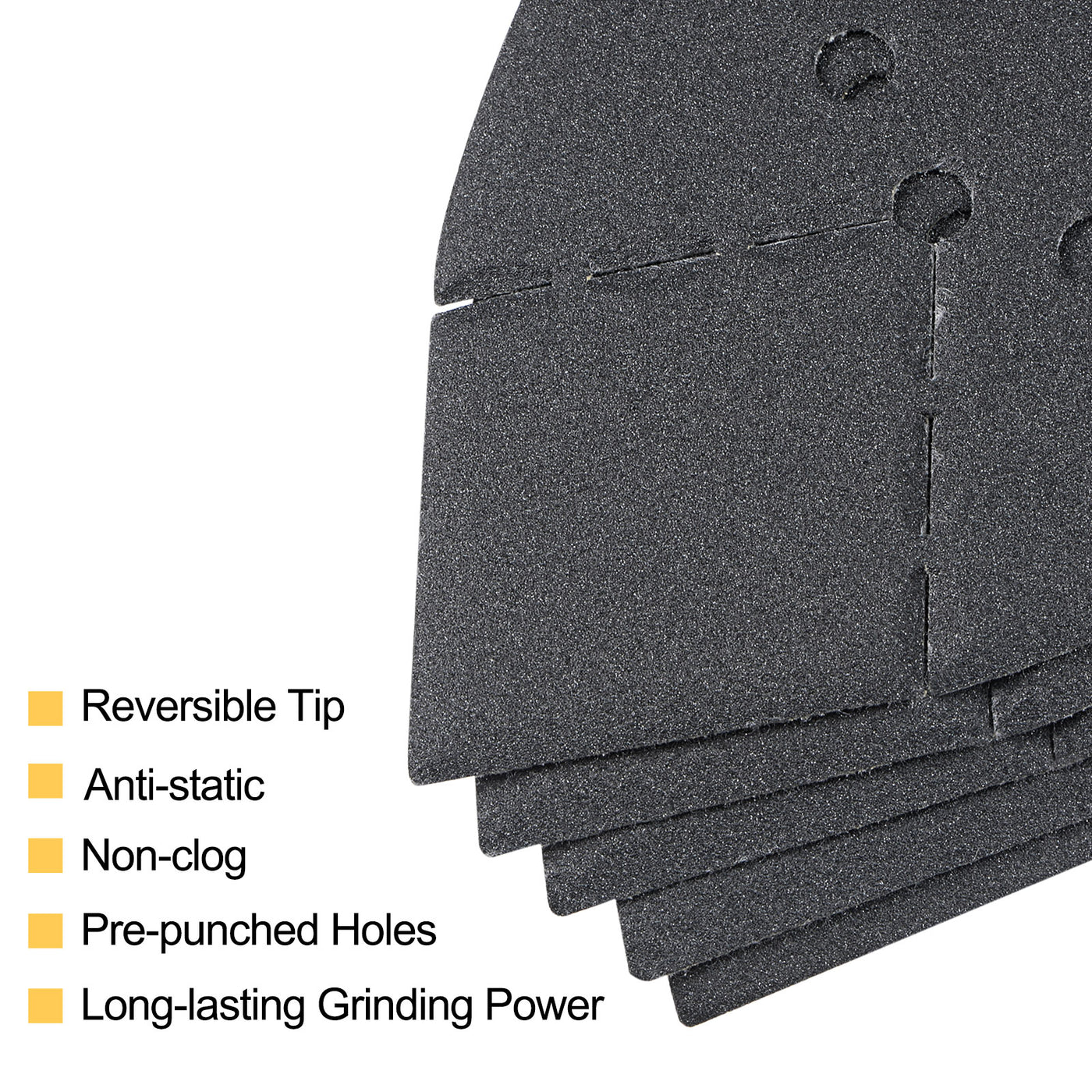 Harfington Detail Sandpapers Hook Loop Pads Reversible Tip