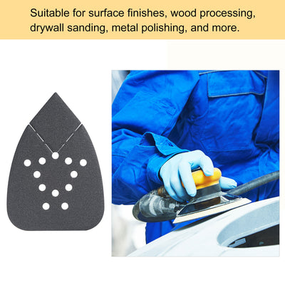 Harfington Detail Sandpapers Hook Loop Pads Reversible Tip