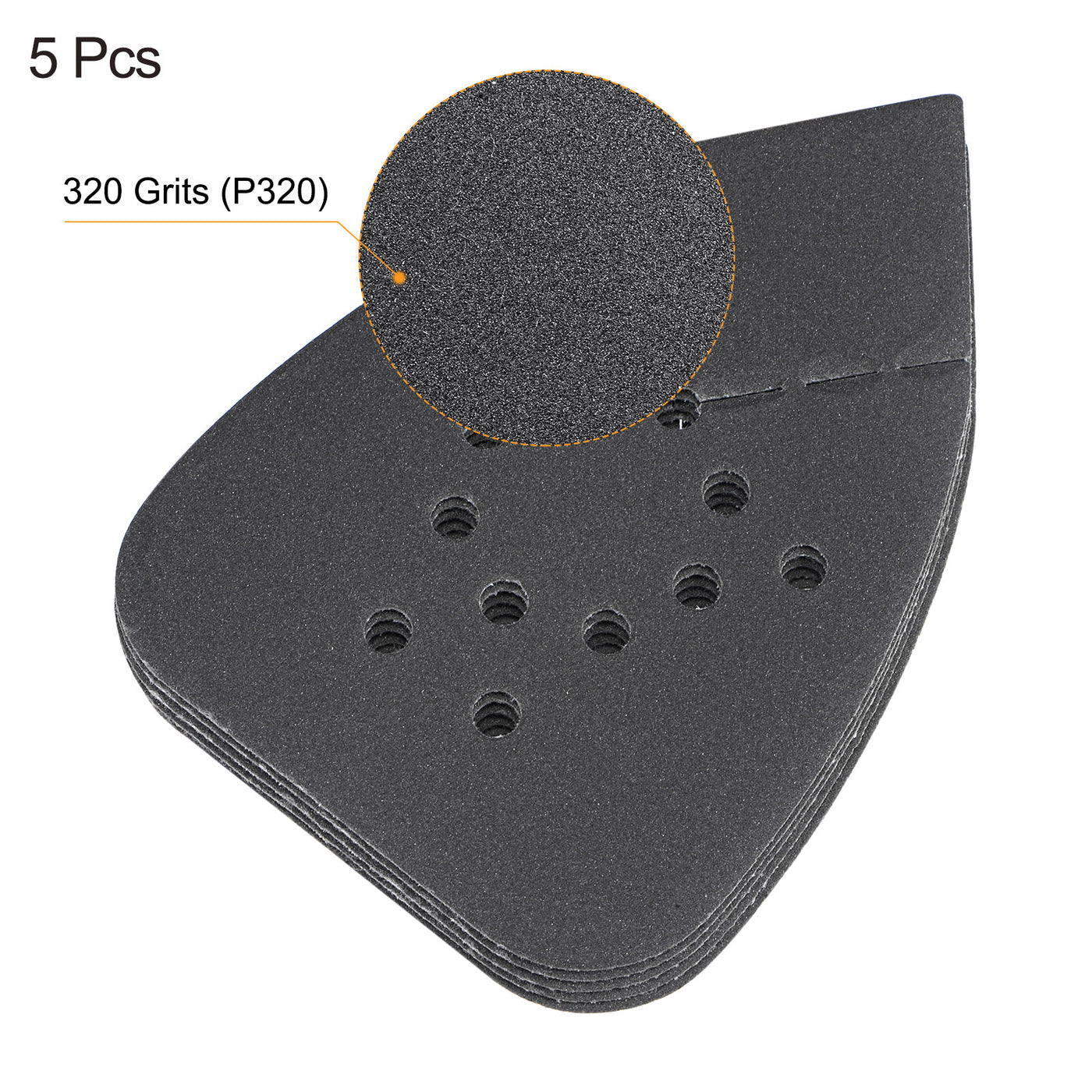 Harfington Detail Sandpapers Hook Loop Pads Reversible Tip