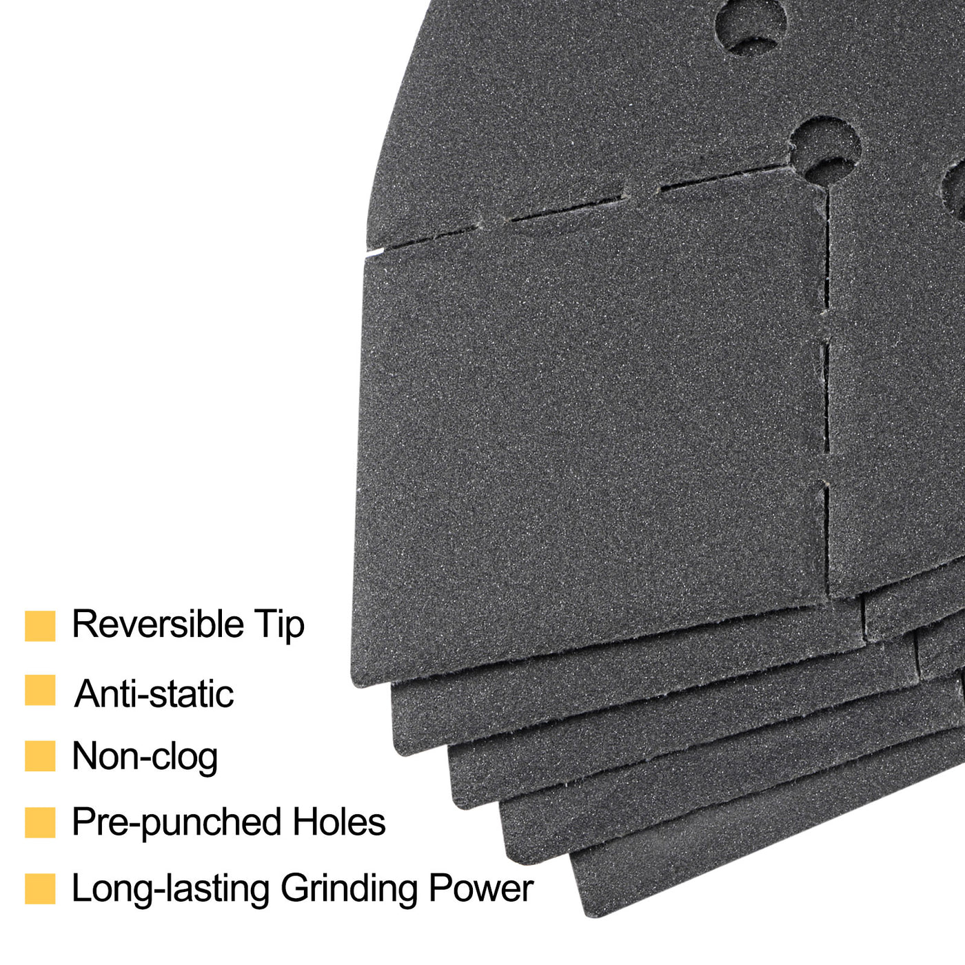 Harfington Detail Sandpapers Hook Loop Pads Reversible Tip