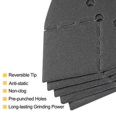 Harfington Detail Sandpapers Hook Loop Pads Reversible Tip