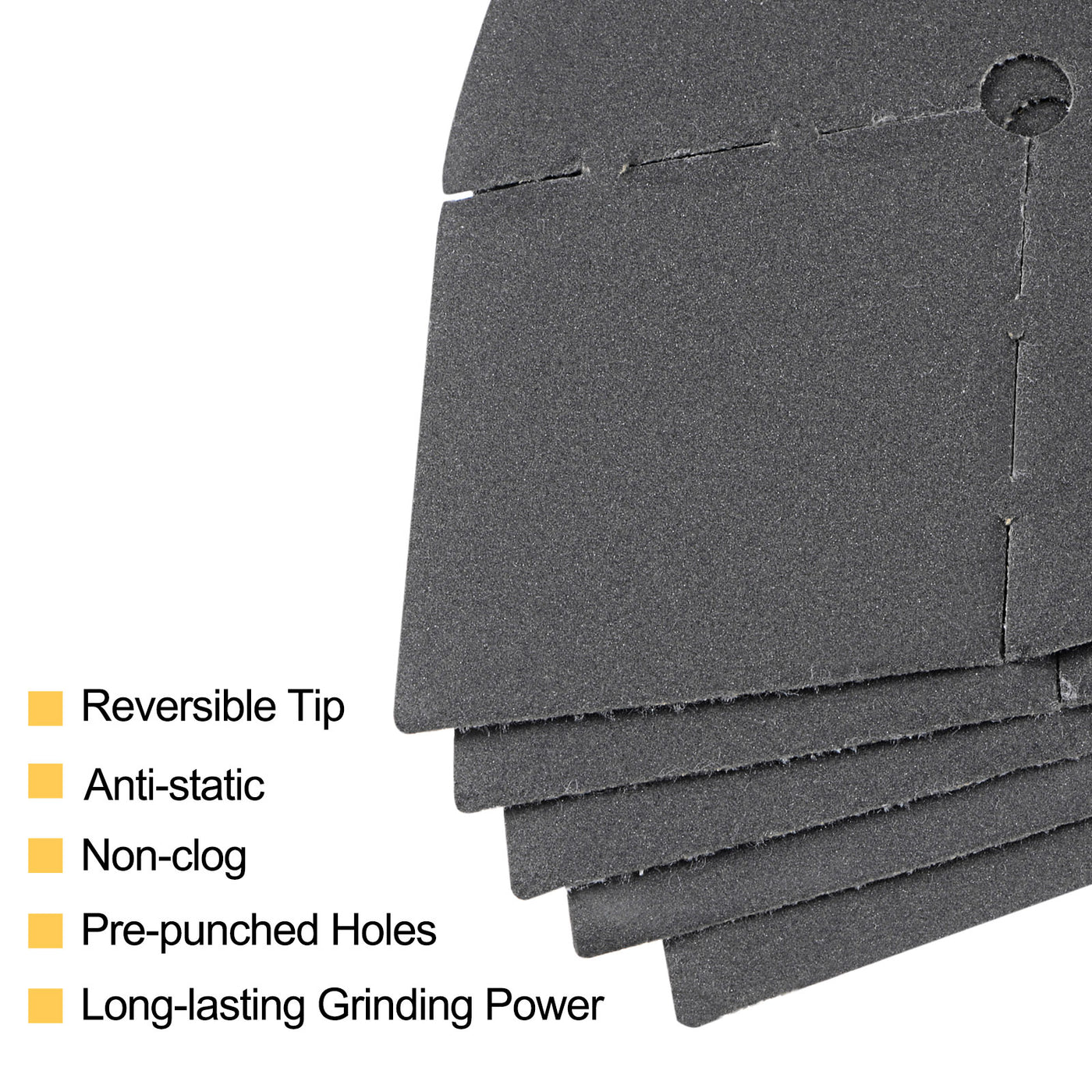 Harfington Detail Sandpapers Hook Loop Pads Reversible Tip