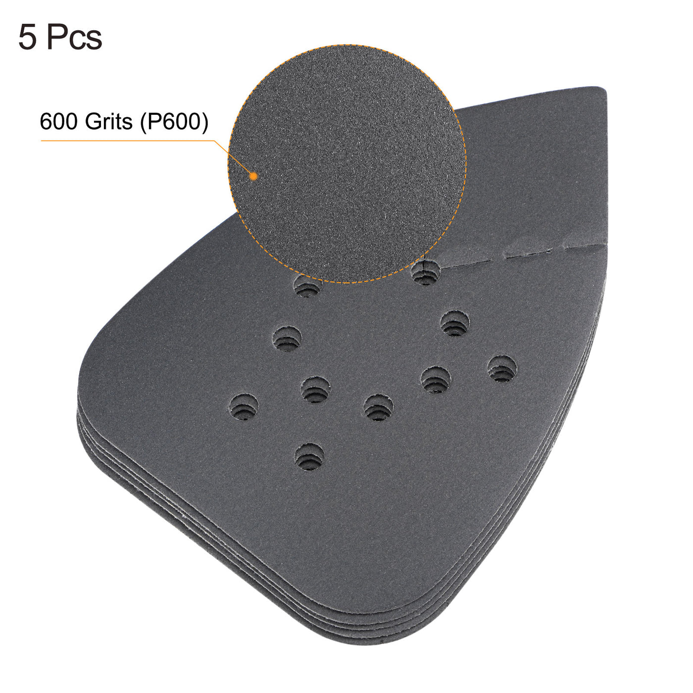 Harfington Detail Sandpapers Hook Loop Pads Reversible Tip