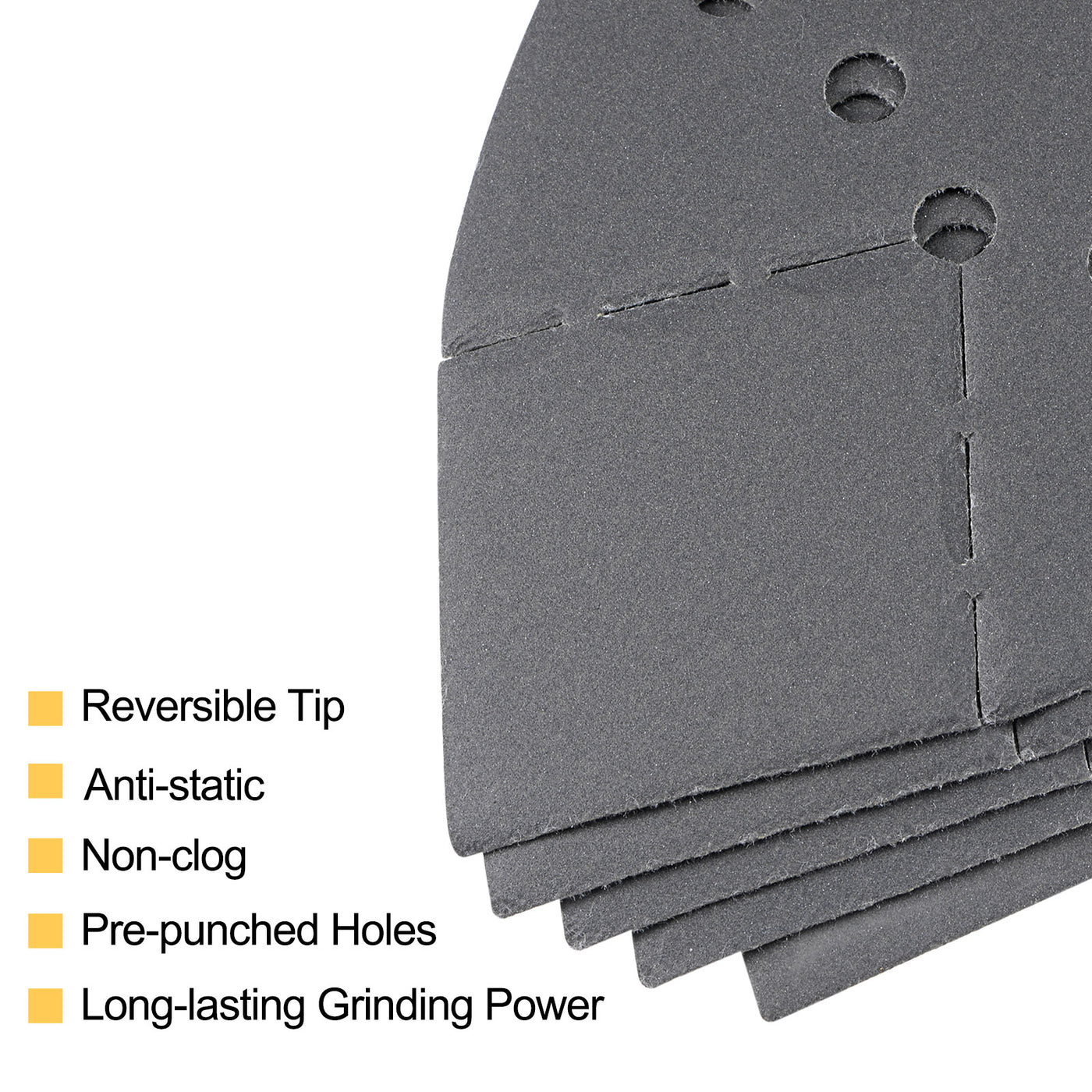 Harfington Detail Sandpapers Hook Loop Pads Reversible Tip