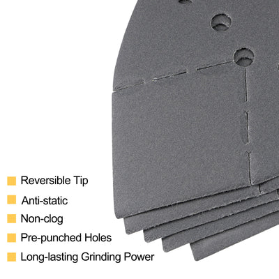 Harfington Detail Sandpapers Hook Loop Pads Reversible Tip