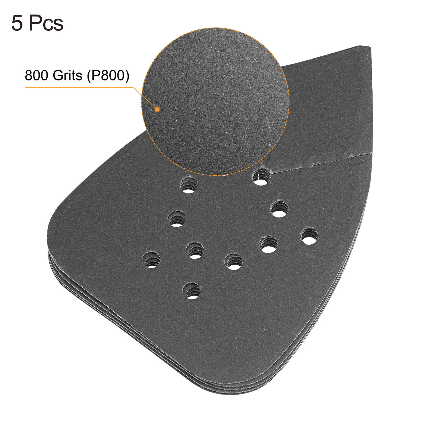 Harfington Detail Sandpapers Hook Loop Pads Reversible Tip