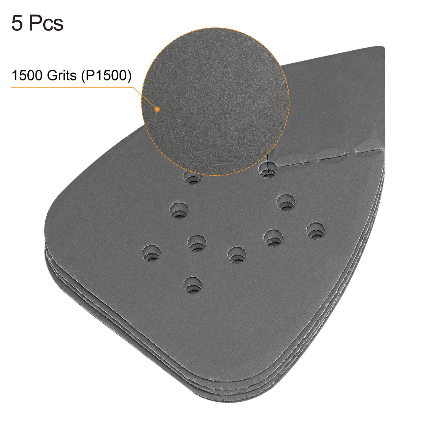 Harfington Detail Sandpapers Hook Loop Pads Reversible Tip