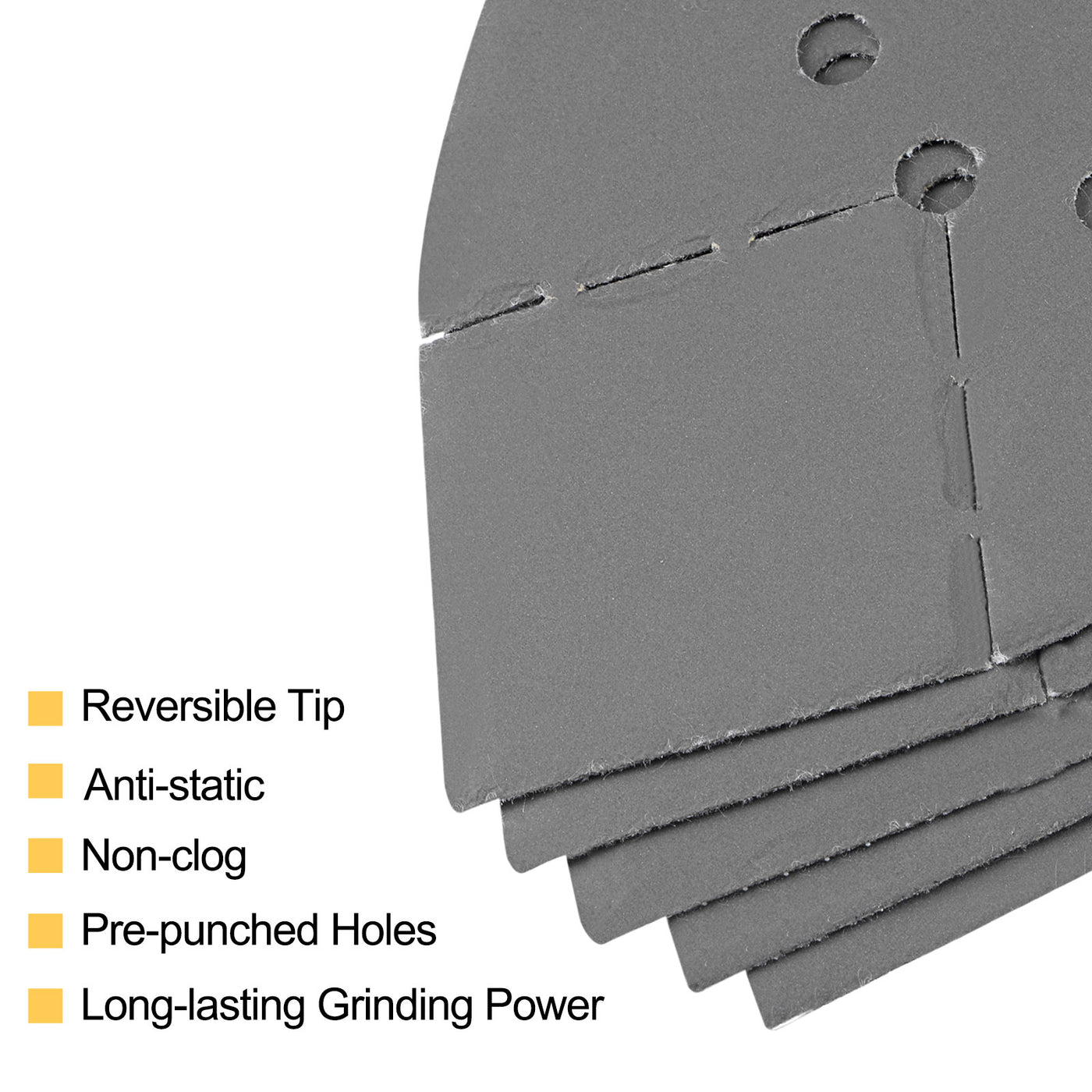 Harfington Detail Sandpapers Hook Loop Pads Reversible Tip