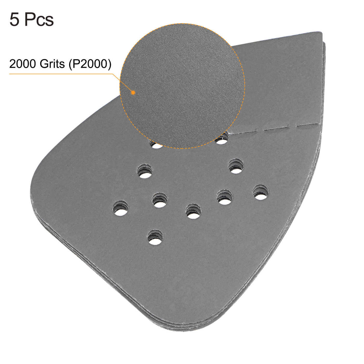 Harfington Detail Sandpapers Hook Loop Pads Reversible Tip