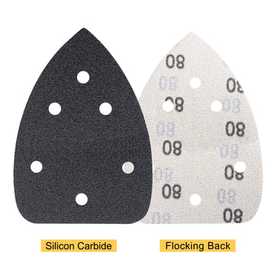 Harfington Sandpapers Hook Loop Sanding Pads Silicon Carbide