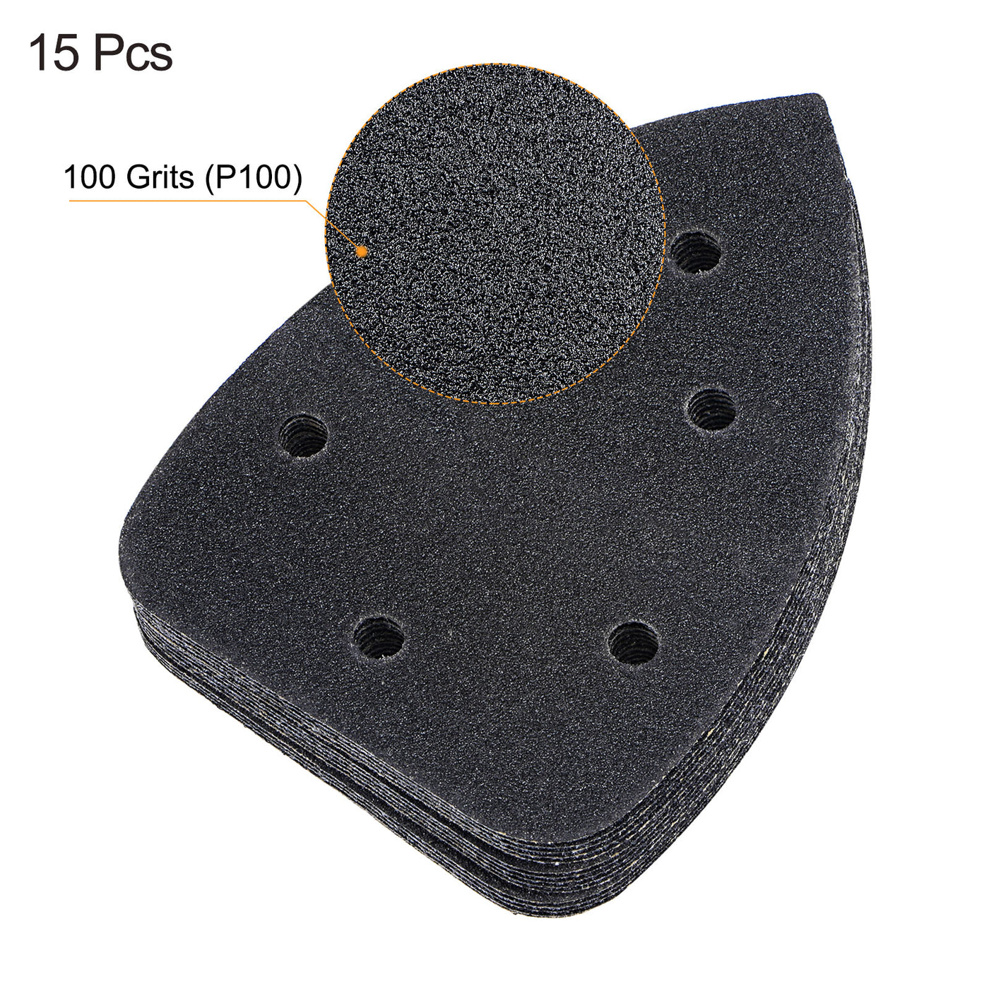 Harfington Sandpapers Hook Loop Sanding Pads Silicon Carbide