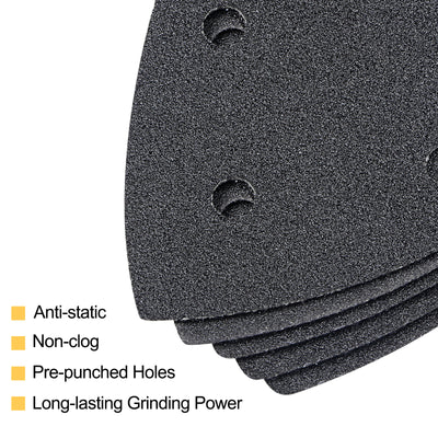 Harfington Sandpapers Hook Loop Sanding Pads Silicon Carbide