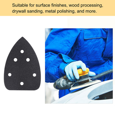 Harfington Detail Sandpapers Hook Loop Pads Silicon Carbide