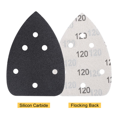 Harfington Sandpapers Hook Loop Sanding Pads Silicon Carbide