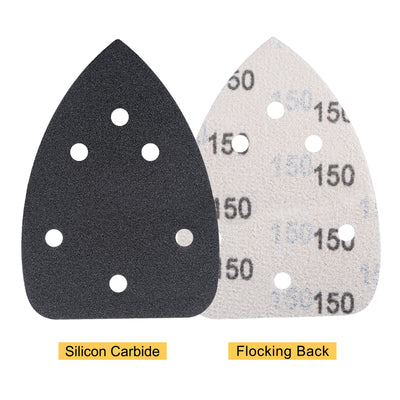 Harfington Detail Sandpapers Hook Loop Sanding Pads Silicon