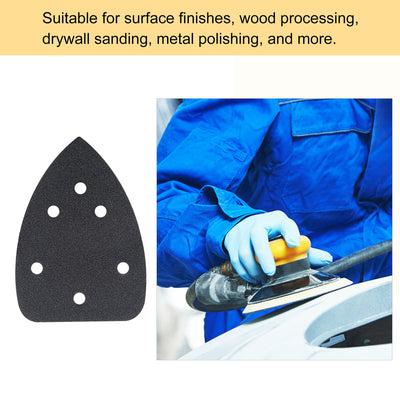 Harfington Detail Sandpapers Hook Loop Pads Silicon Carbide