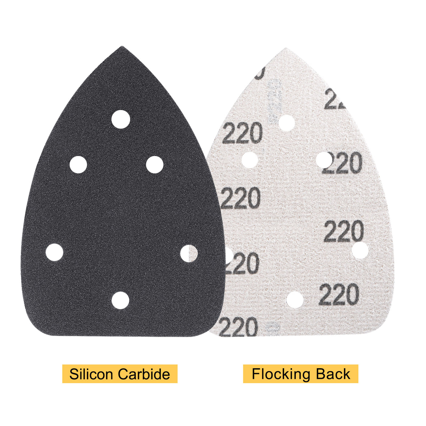 Harfington Sandpapers Hook Loop Sanding Pads Silicon Carbide