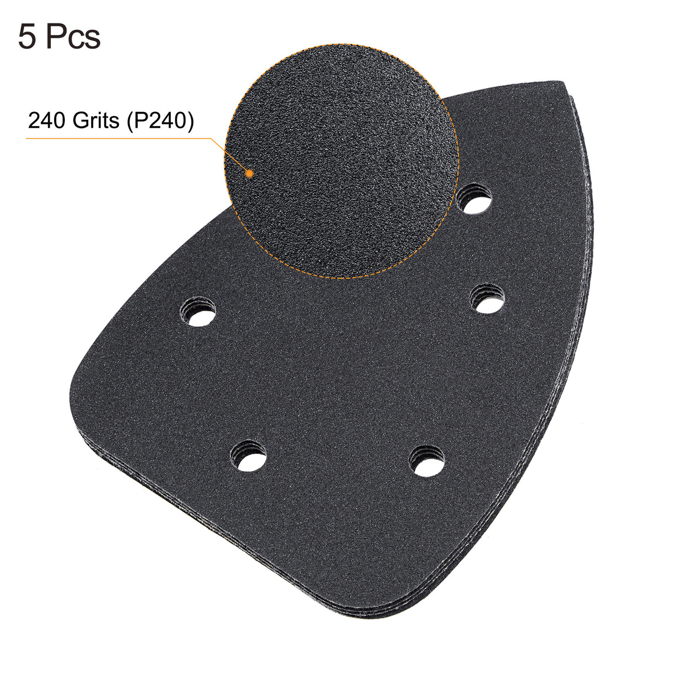 Harfington Detail Sandpapers Hook Loop Sanding Pads Silicon