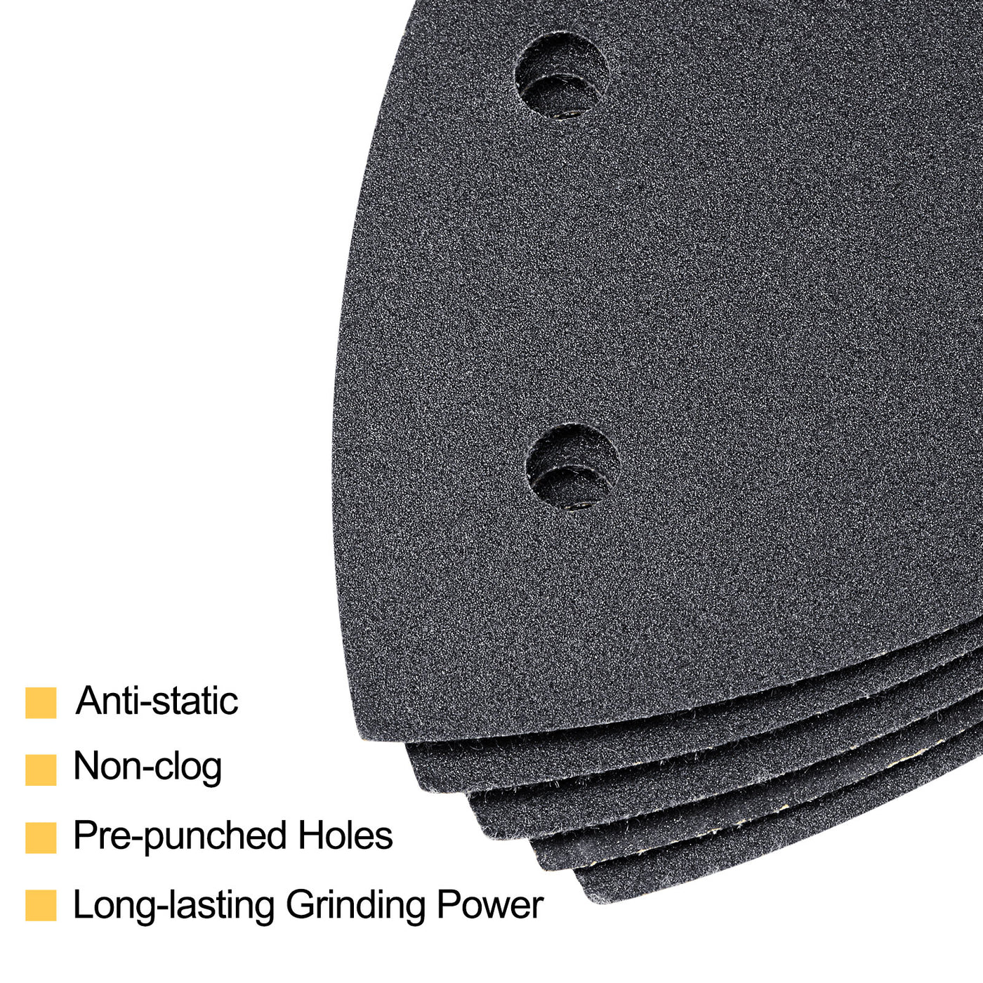 Harfington Detail Sandpapers Hook Loop Sanding Pads Silicon