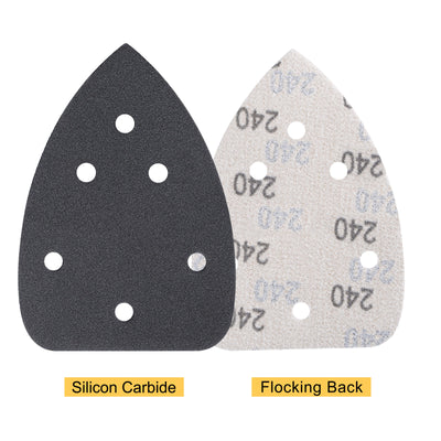 Harfington Detail Sandpapers Hook Loop Pads Silicon Carbide