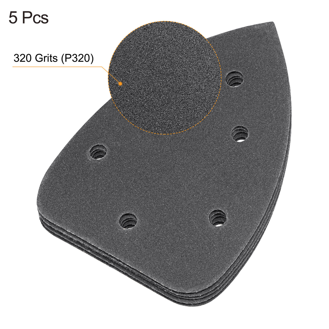 Harfington Detail Sandpapers Hook Loop Sanding Pads Silicon