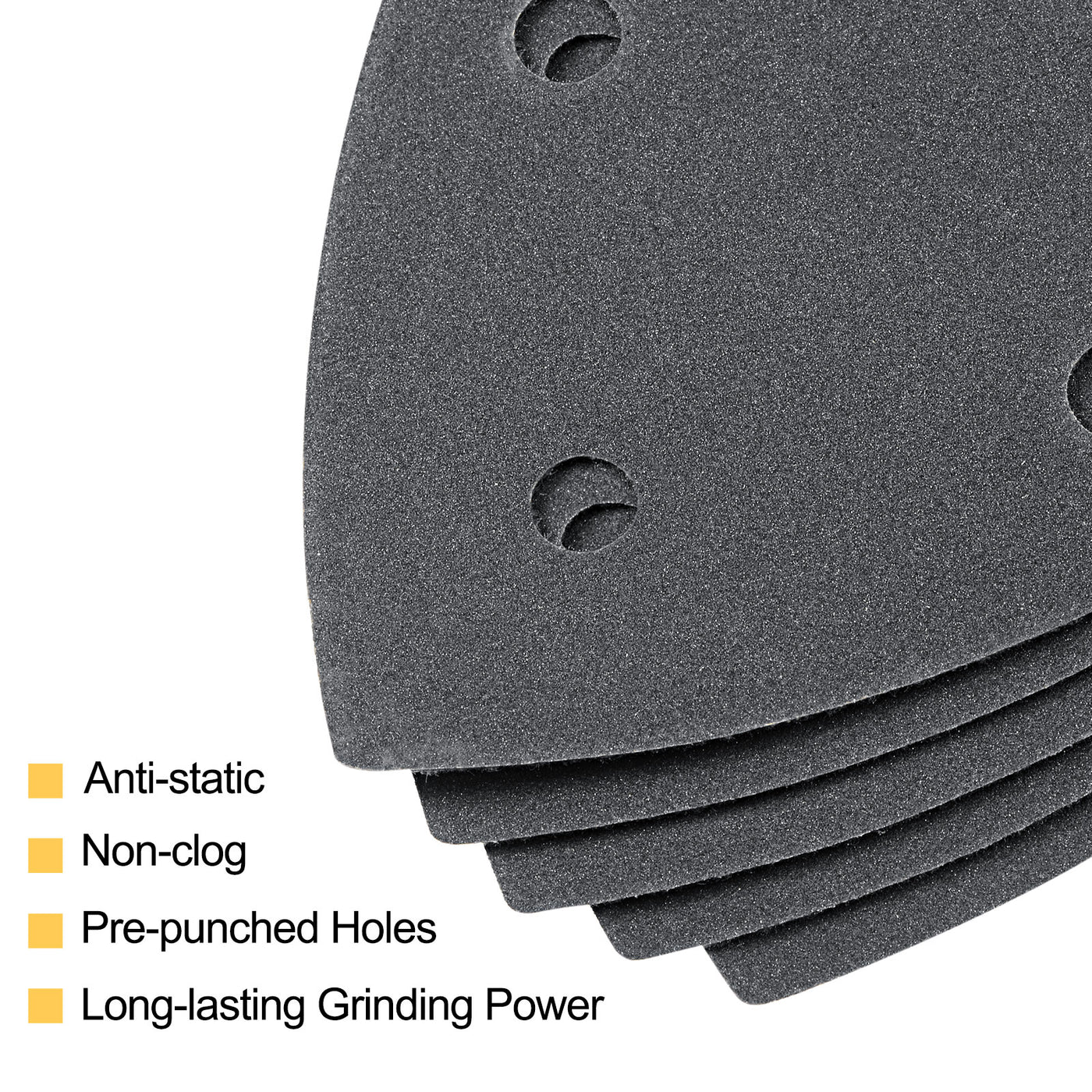 Harfington Detail Sandpapers Hook Loop Sanding Pads Silicon