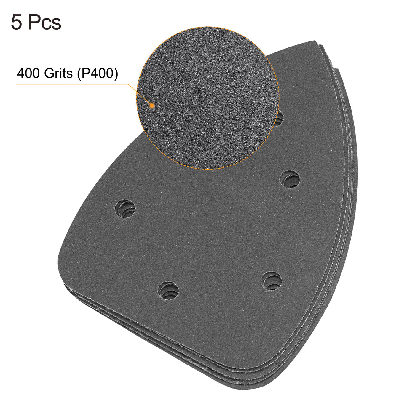 Harfington Detail Sandpapers Hook Loop Sanding Pads Silicon