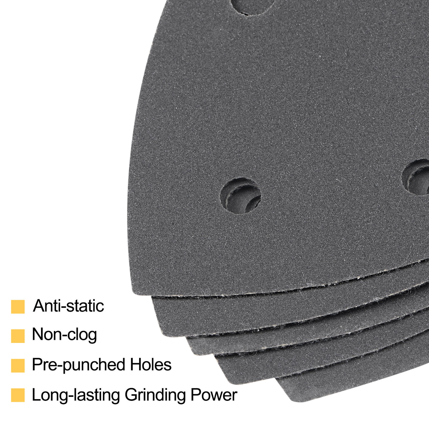 Harfington Detail Sandpapers Hook Loop Sanding Pads Silicon