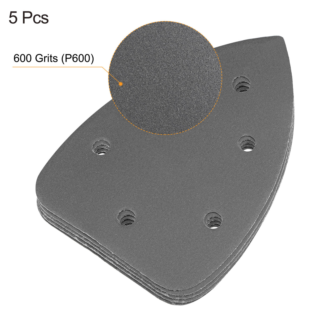 Harfington Detail Sandpapers Hook Loop Sanding Pads Silicon