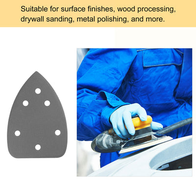 Harfington Sandpapers Hook Loop Sanding Pads Silicon Carbide