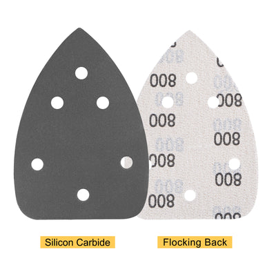 Harfington Detail Sandpapers Hook Loop Sanding Pads Silicon